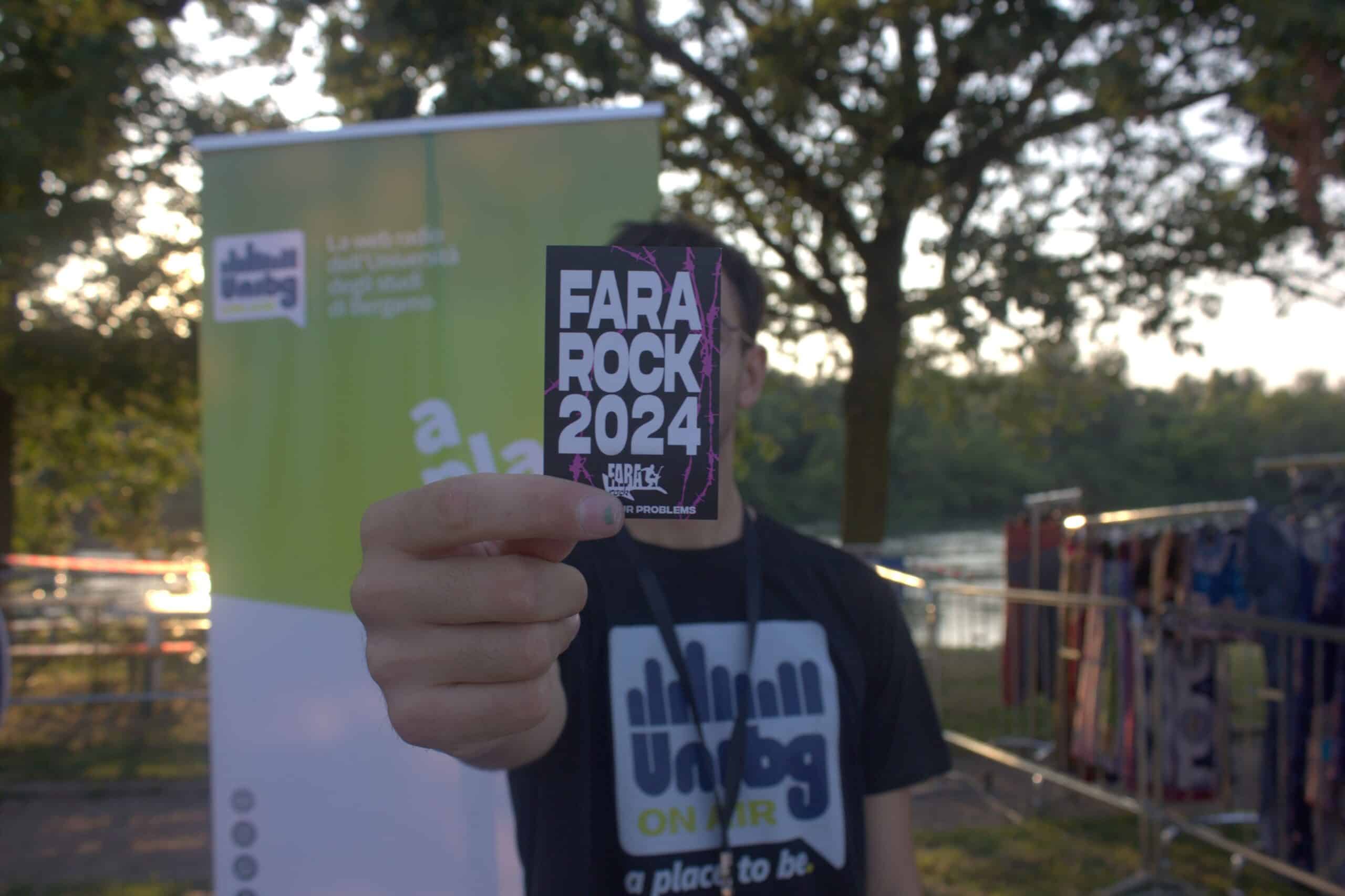 Fara Rock 2024 UniBg OnAir Media Partner